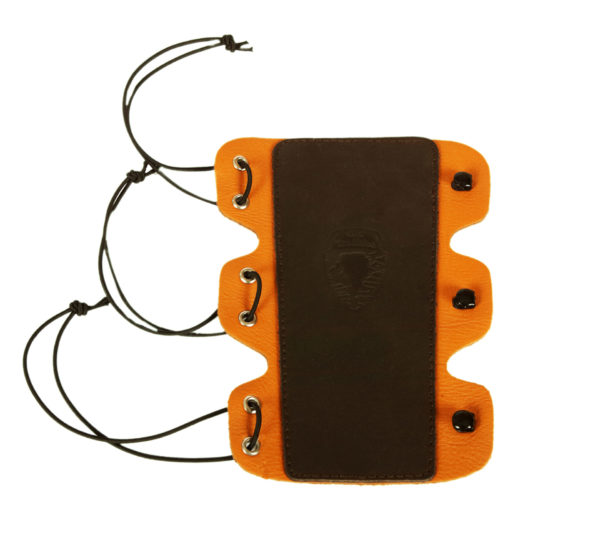 Brassard en cuir 2 tons