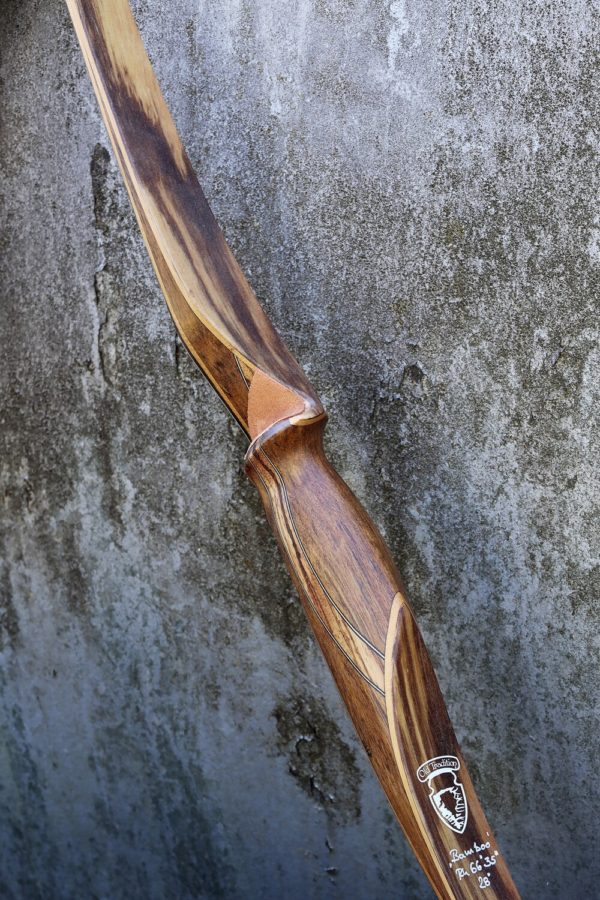 "Bambou Old Trad" Longbow déflexe-réflexe 66"/68" – Image 3