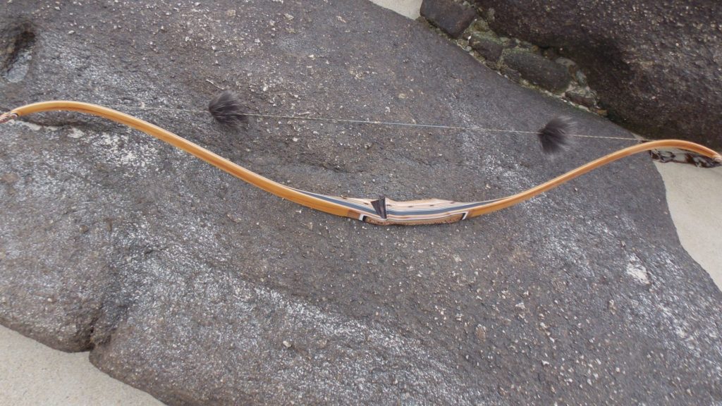 30-50lbs arc recourbé 60 pouces en bois take-down chasse arc recourbé pour  droitier adulte chasse en plein air tir pratique arc