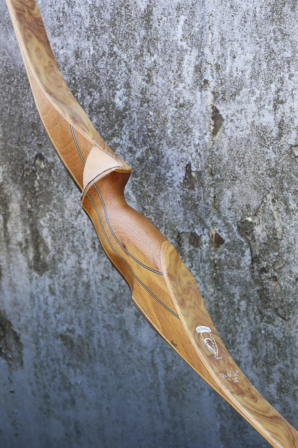 Arc Long Traditionnel 58 Pouces 20-55lbs - Bambou Et Epoxy, Chasse Et